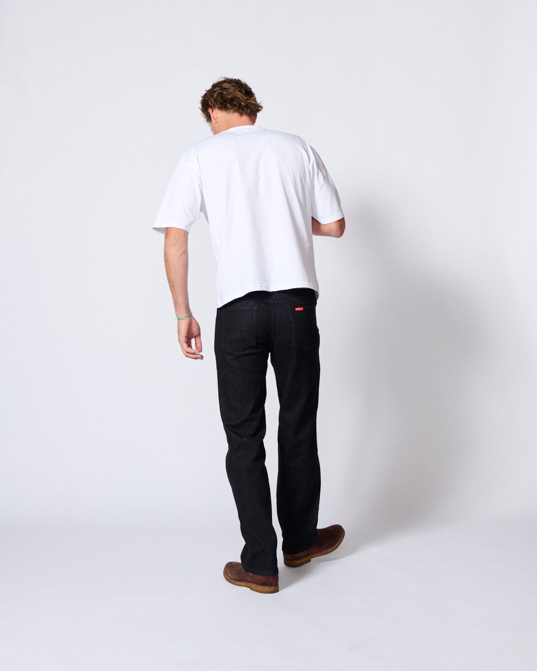 AMCO - Regular Fit Stretch Black Denim