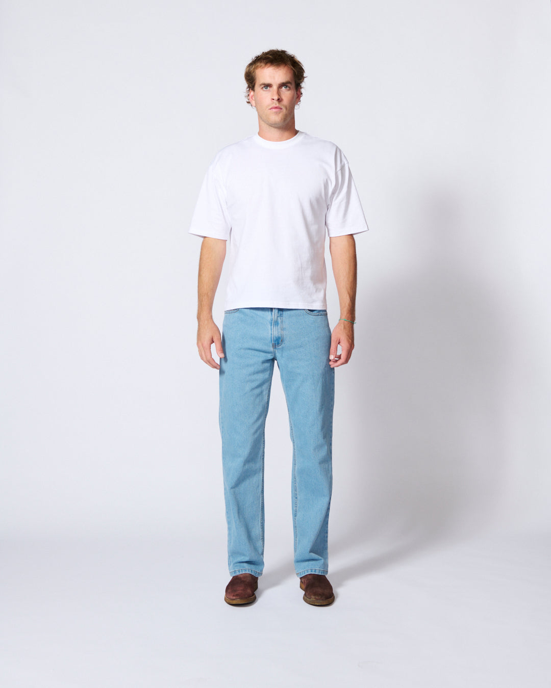 AMCO - Regular Fit Light Blue Stone Wash