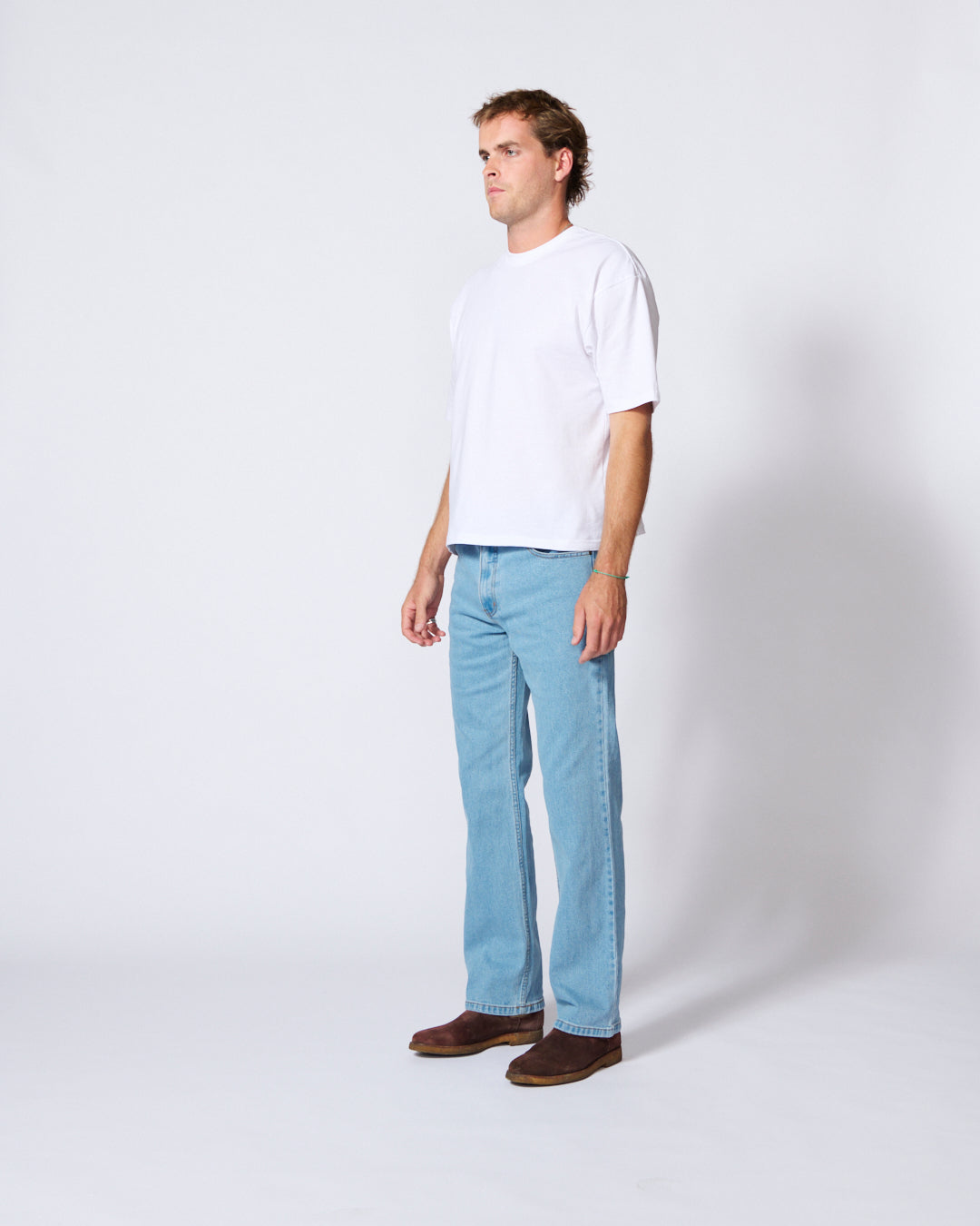 AMCO - Regular Fit Light Blue Stone Wash