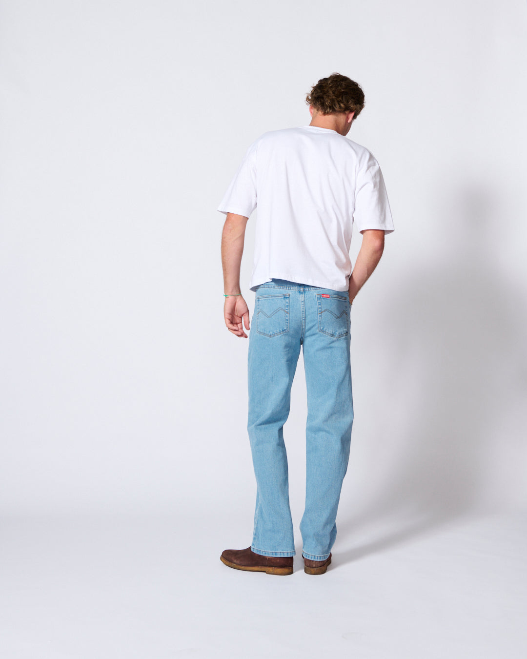 AMCO - Regular Fit Light Blue Stone Wash